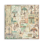 Stamperia - Single-Sided Paper Pad 12"X12" 22/Pkg Brocante Antiques