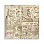 Stamperia - Single-Sided Paper Pad 8"X8" 22/Pkg Brocante Antiques
