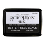 Spellbinders BetterPress Ink Pad Black, Full Size