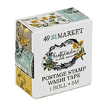49 And Market - Washi Tape Roll Postage, Krafty Garden