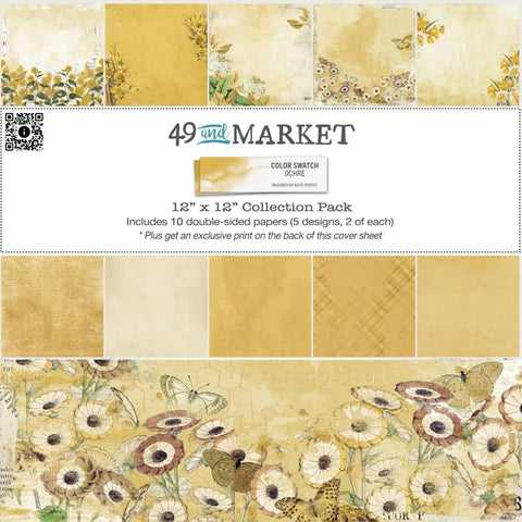 49 And Market - Collection Pack 12"X12" Color Swatch: Ochre