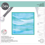 Sizzix Layered Stencil 4/Pkg Sea Scape