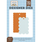 Echo Park - Dies Scallop Tags Set #2, Winnie The Pooh