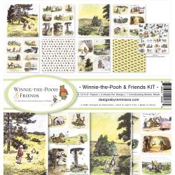 Reminisce - Collection Kit 12"X12" Winnie The Pooh And Friends