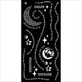 Stamperia Stencil 4.92"X9.84" Create Happiness Secret Diary Dream