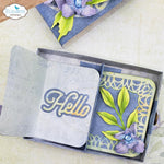 Elizabeth Craft Metal Die Layered Greetings 1