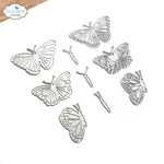 Elizabeth Craft Metal Die Layered Butterflies