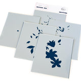 Pinkfresh Studio Stencils Delighted For You