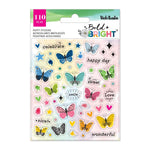 Vicki Boutin - Bold And Bright Mini Puffy Stickers 110 Pieces