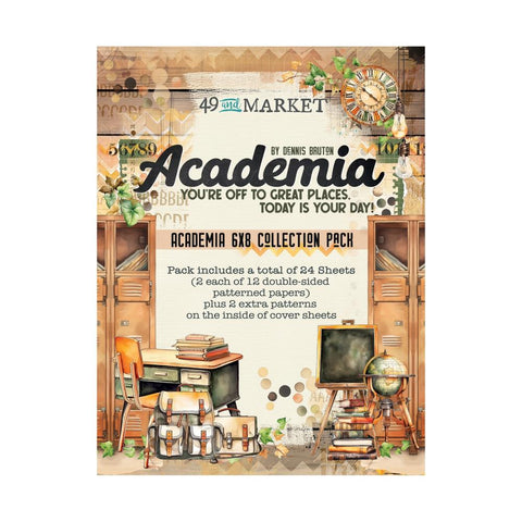 49 And Market Collection Pack 6"X8" Academia