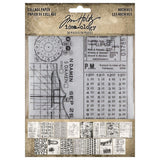 Tim Holtz Idea-ology Collage Paper Archives 30 Pieces