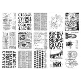 Tim Holtz Idea-ology Collage Paper Archives 30 Pieces