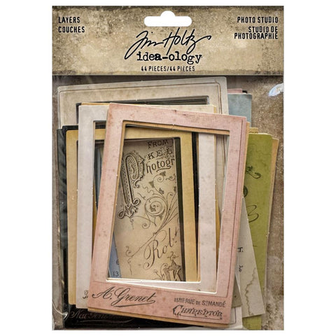 Tim Holtz Idea-ology Layers Photo Studio 44 Piece