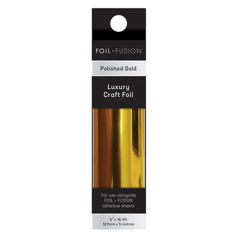 Craft Perfect Foil Fusion 5"X16.4 ft Polished Gold