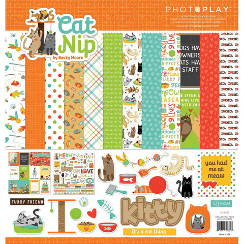 PhotoPlay Collection Pack 12"X12" Cat Nip