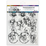 Dina Wakley MEdia Transparencies Tinies Set 1