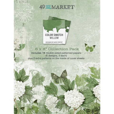 49 And Market Collection Pack 6"X8" Color Swatch: Willow