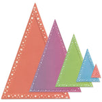 Sizzix Fanciful Framelits Die Set By Stacey Park 16/Pkg Patti's Perfect Triangles