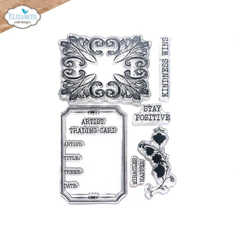Elizabeth Craft Clear Stamps Classic ATC