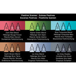 Spectrum Noir Triblend Markers 6/Pkg Festive Scenes