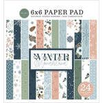 Carta Bella Double-Sided Paper Pad 6"X6" Winter Wonderland