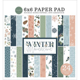 Carta Bella Double-Sided Paper Pad 6"X6" Winter Wonderland