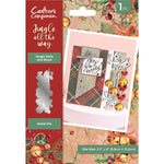 Crafter's Companion - Metal Die Jingle Bells & Bows, Jingle All The Way