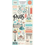 Carta Bella Chipboard 6"X13" Accents, Paris