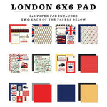 Carta Bella  Double-Sided Paper Pad 6"X6" London