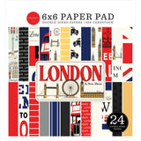 Carta Bella  Double-Sided Paper Pad 6"X6" London