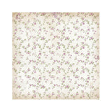 Stamperia Polyester Fabric 12"X12" 4/Pkg Lavender