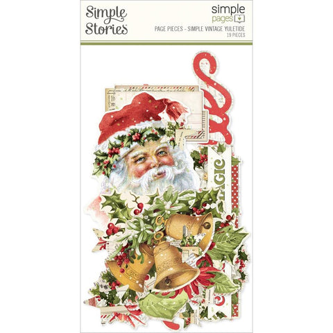 Simple Stories Simple Pages Page Pieces Simple Vintage Yuletide