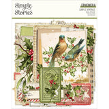 Simple Vintage Yuletide Ephemera 20/Pkg