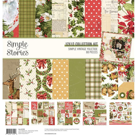 Simple Stories - Collection Kit 12"X12" Simple Vintage Yuletide