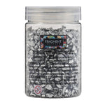 Plaid Fragment Effects Glass Chips 6oz Metallic Silver