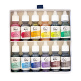 Pinkfresh Premium Liquid Watercolors 12/Pkg Classics