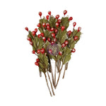 Prima Marketing Paper Flowers  15/Pkg Berry Delight, From The North Pole