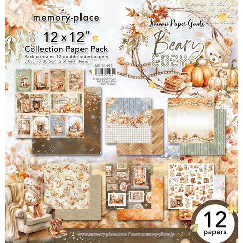 Memory Place Collection Pack 12"X12" Beary Cozy