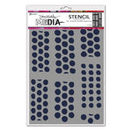 Dina Wakley Media Stencils 9"X6" Dotted Tape