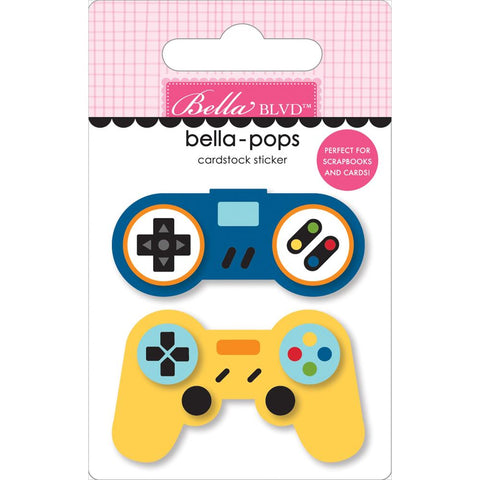 Bella Blvd - Teen Vibe Carson Bella-Pops 3D Stickers Game Over