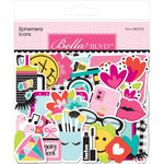 Bella Blvd - Cardstock Ephemera Icons, Teen Vibe Caitlyn