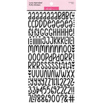 Bella Blvd - Bella Besties Luna Alphabet Puffy Stickers Black