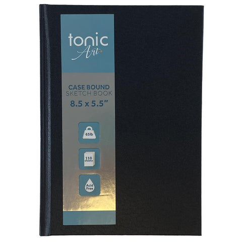 Tonic-Art Hardcover Sketchbook 5.5"X8.5" 65lb, 110 Sheets