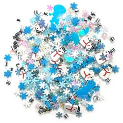 Buttons Galore Sprinkletz Embellishments 12g Winter Whimsey