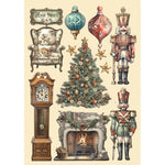 Stamperia Colored Wooden Shapes A5 The Nutcracker Soldiers