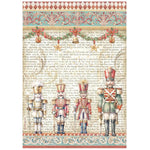 Stamperia Assorted Rice Paper A4 6/Sheets The Nutcracker