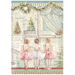 Stamperia Assorted Rice Paper A4 6/Sheets The Nutcracker