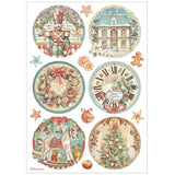 Stamperia Assorted Rice Paper A4 6/Sheets The Nutcracker