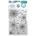 Tonic Studios 3D Embossing Folder  Baroque Snowflake - Winter's Veil