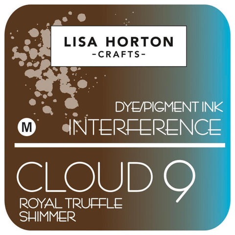 Lisa Horton Crafts Interference Ink Pad Royal Truffle Shimmer